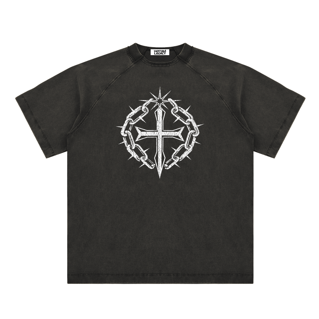 Ventura Legacy | Vintage Washed Raglan Cotton T-Shirt Northmark
