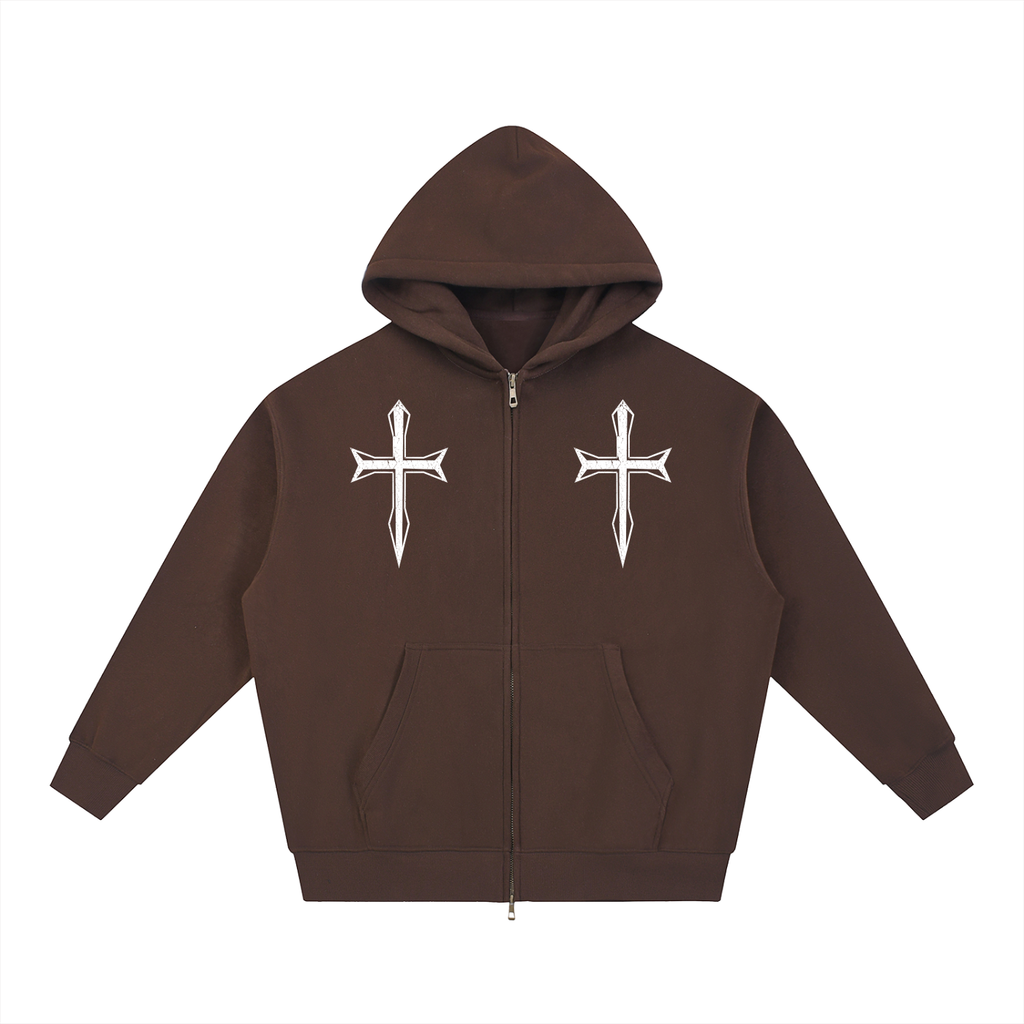 Essential Oversized Fleece Boxy Hoodie