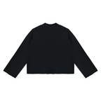 Ventura Legacy | Unisex Mock Neck Raw Edge Boxy Sweatshirt Esia