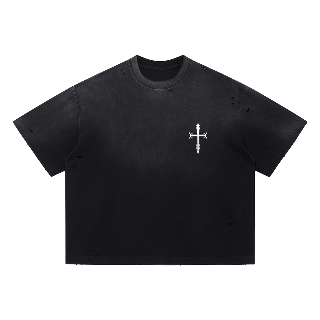 Ventura Legacy | Vintage Washed Distressed Boxy Oversized T-Shirt Northmark