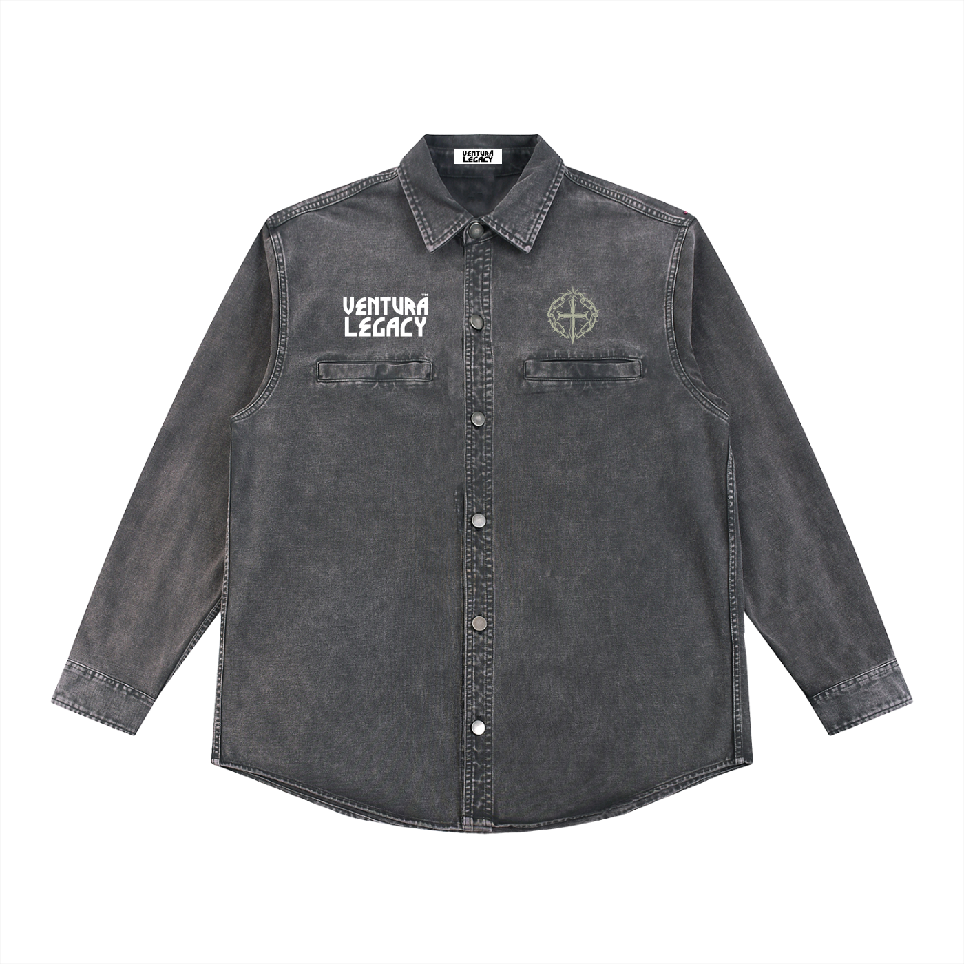 Denim Vintage Washed Heavyweight Jacket