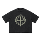 Unisex Vintage Wash Boxy T-Shirt