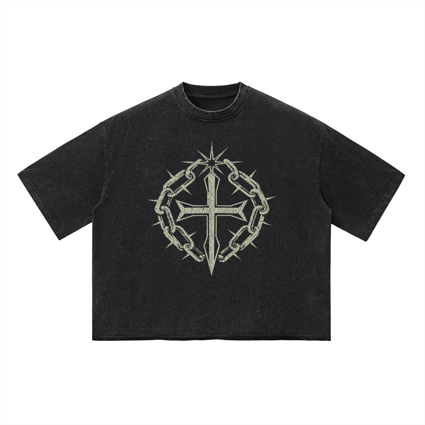 Unisex Vintage Wash Boxy T-Shirt