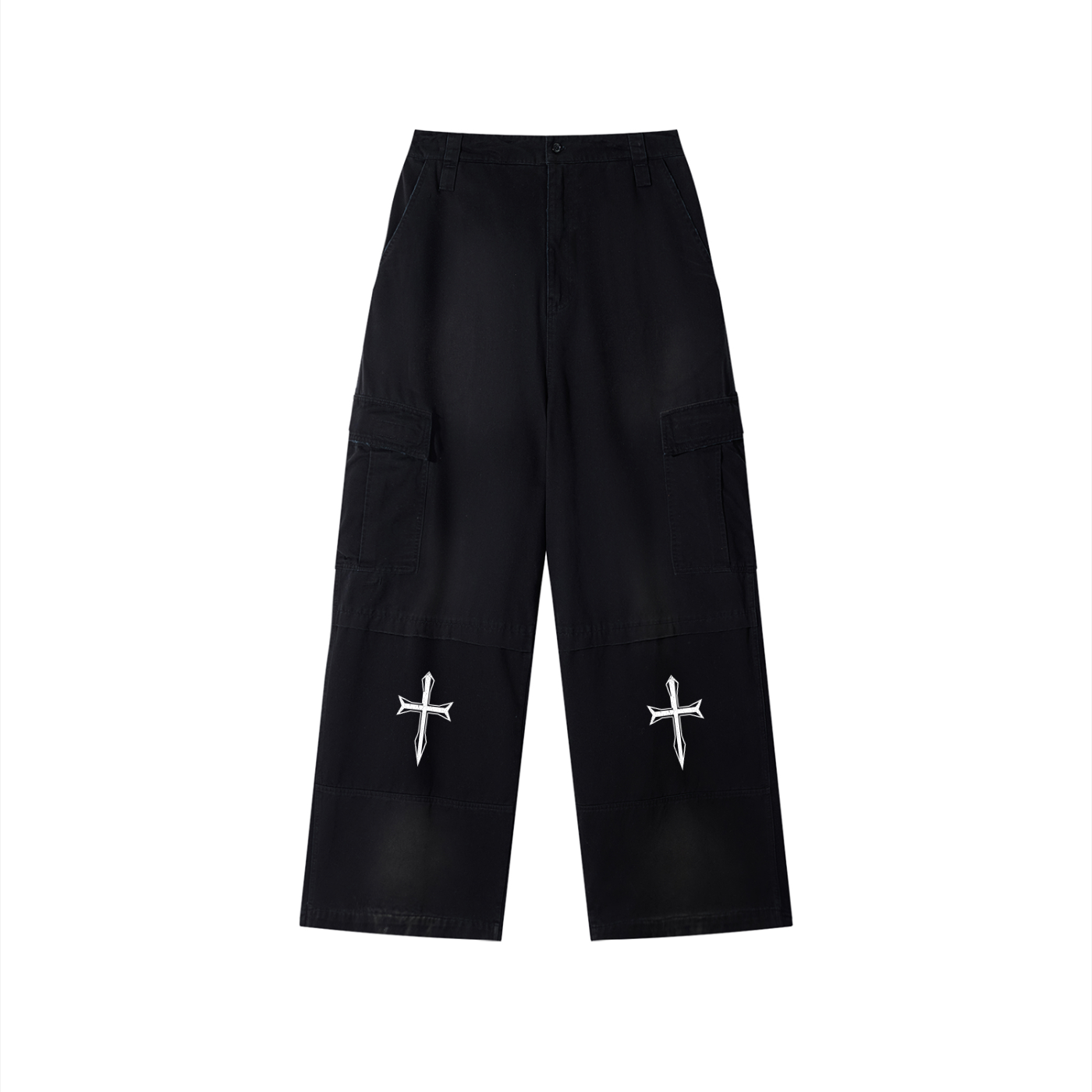 Ventura Legacy | Unisex Sunfade Washed Wide Leg Cargo Pants Northmark