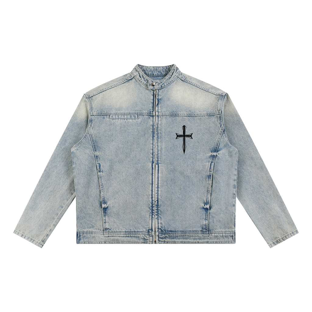 Ventura Legacy | Vintage Wash Zip Denim Jacket Northmark