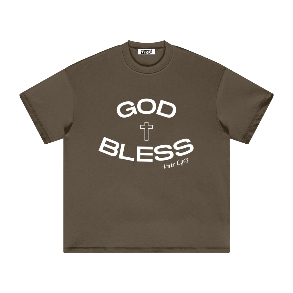 Ventura Legacy | Heavyweight Earth Tone T-Shirt Blessed