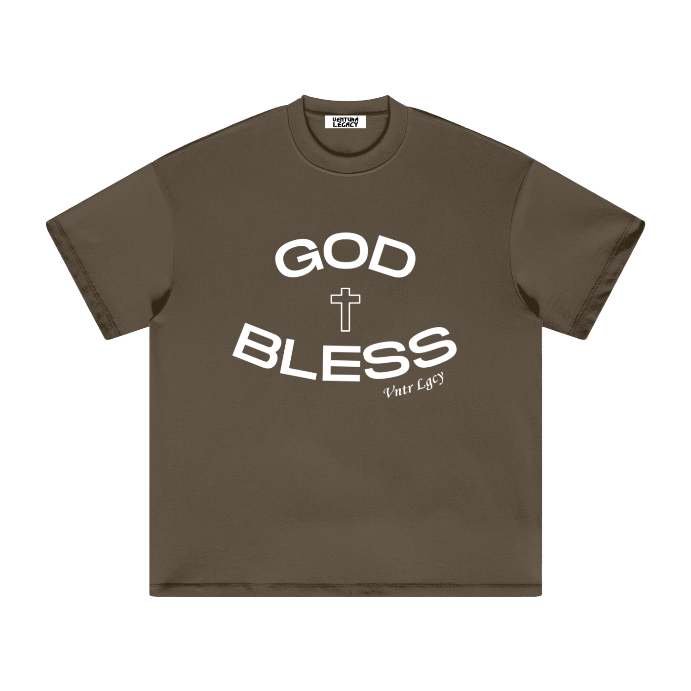 Ventura Legacy | Heavyweight Earth Tone T-Shirt Blessed