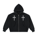 Ventura Legacy | Fleeced Full-Zip Boxy Hoodie Xebec