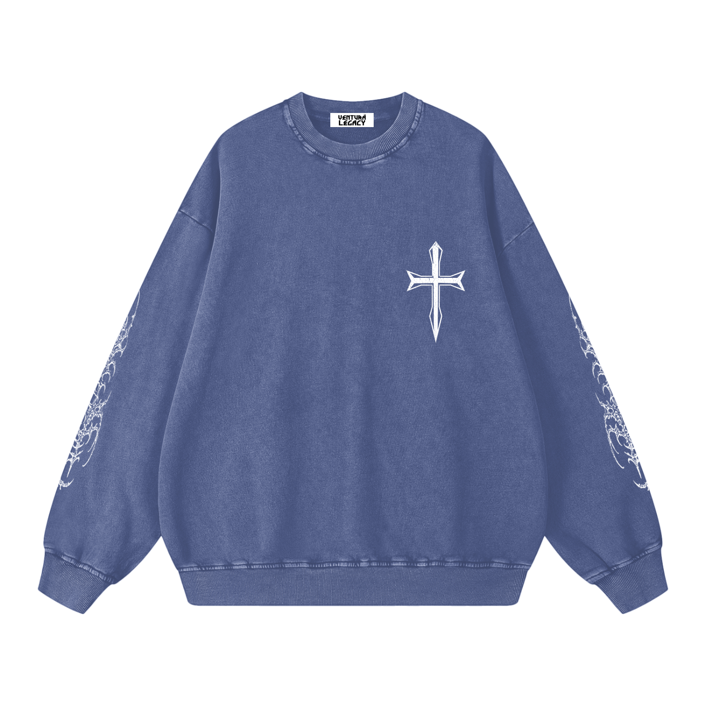 Snow Washed Oversized Sweatshirt