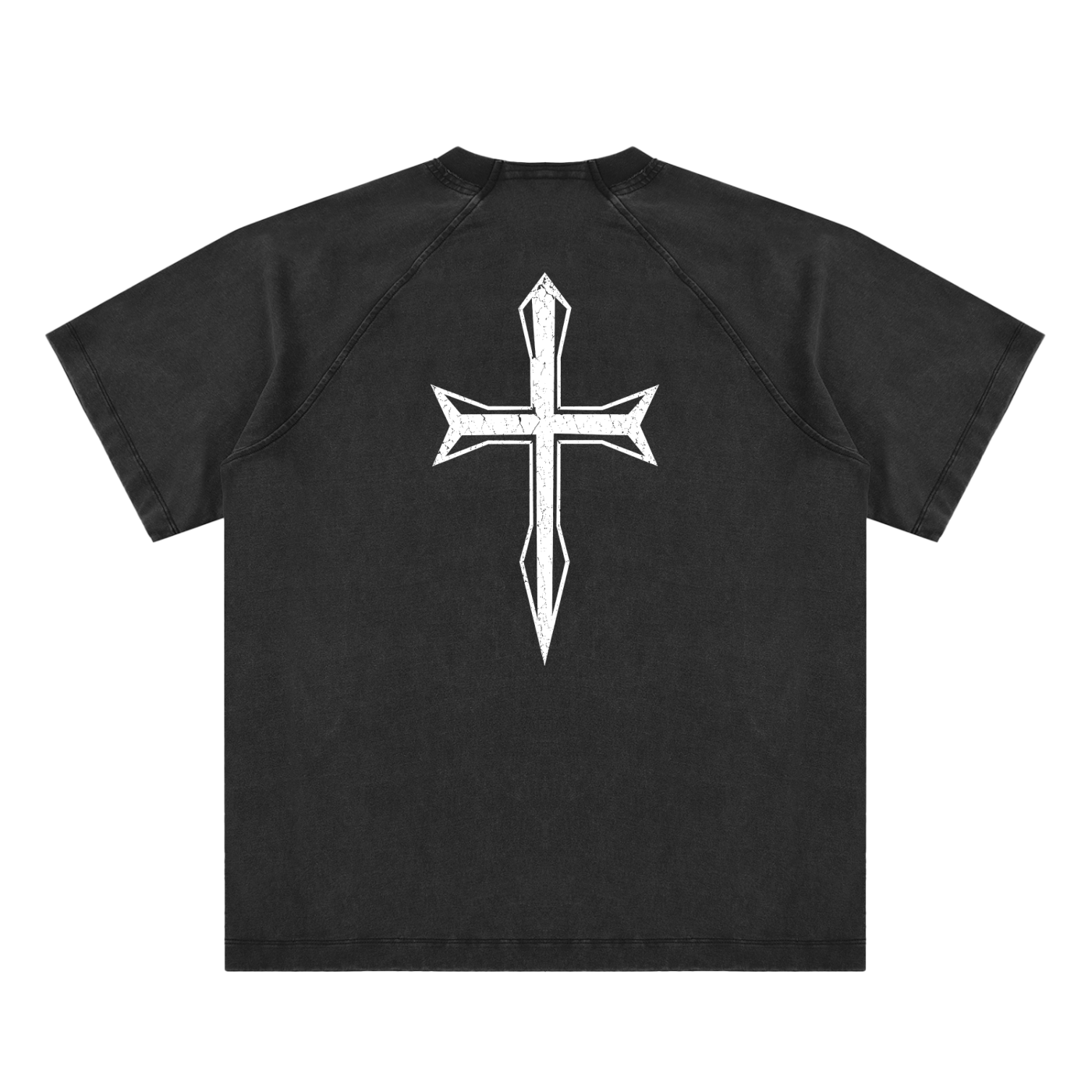 Ventura Legacy | Vintage Washed Raglan Cotton T-Shirt Hated