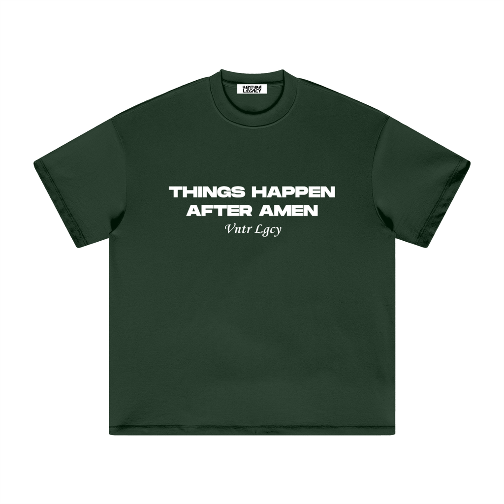 Ventura Legacy | Heavyweight Earth Tone T-Shirt Amen