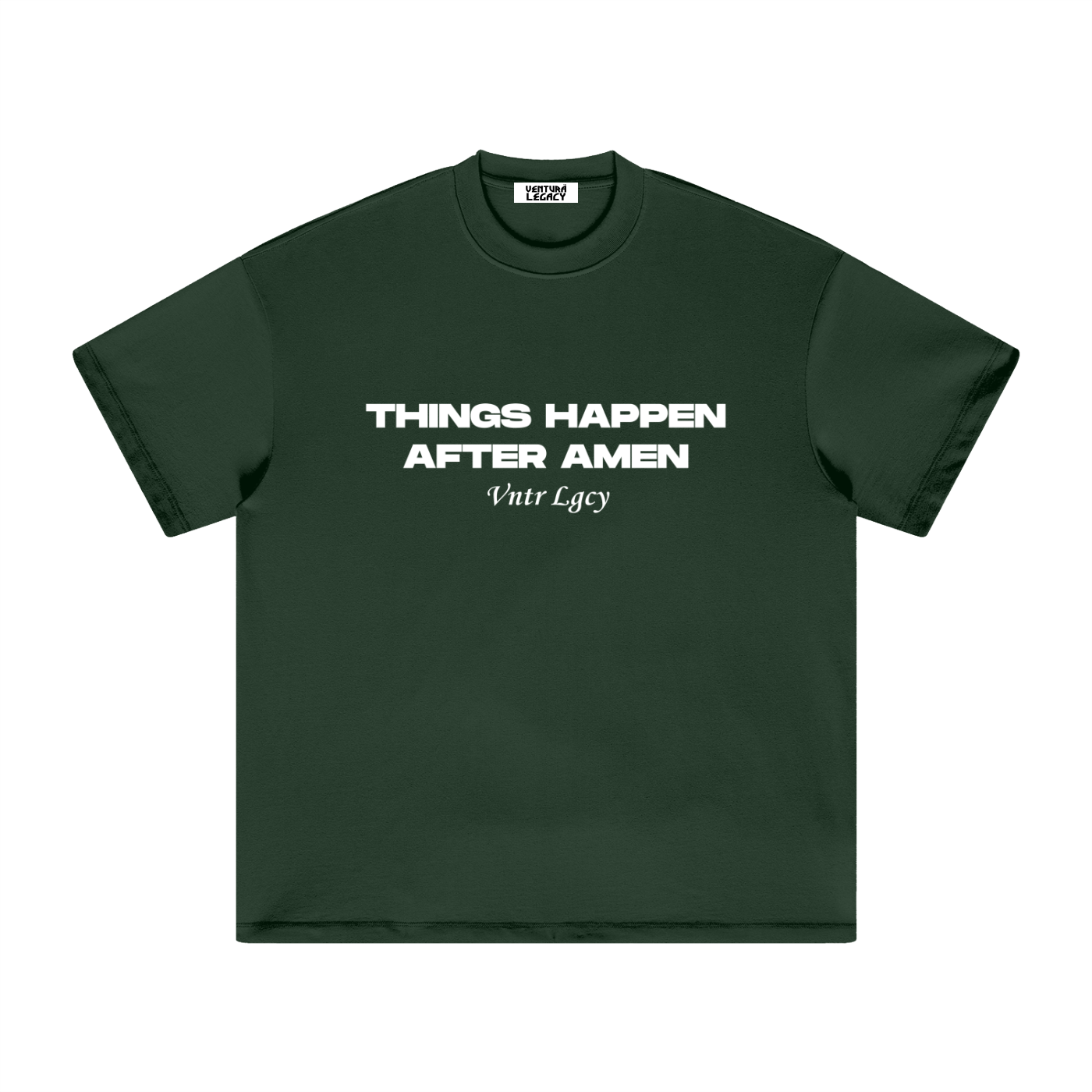 Ventura Legacy | Heavyweight Earth Tone T-Shirt Amen