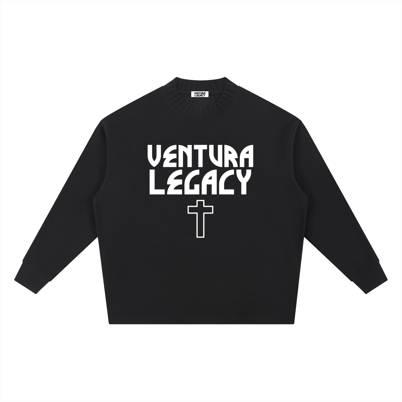 Ventura Legacy | Knitted Round Neck Oversize Sweatshirt ODD