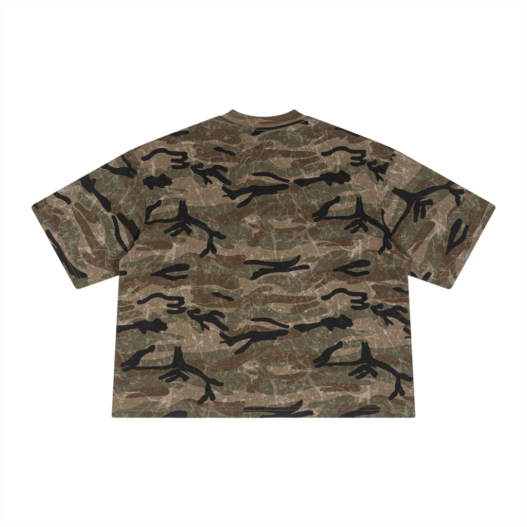 Ventura Legacy | Unisex Boxy Camo Print T-Shirt Northmark