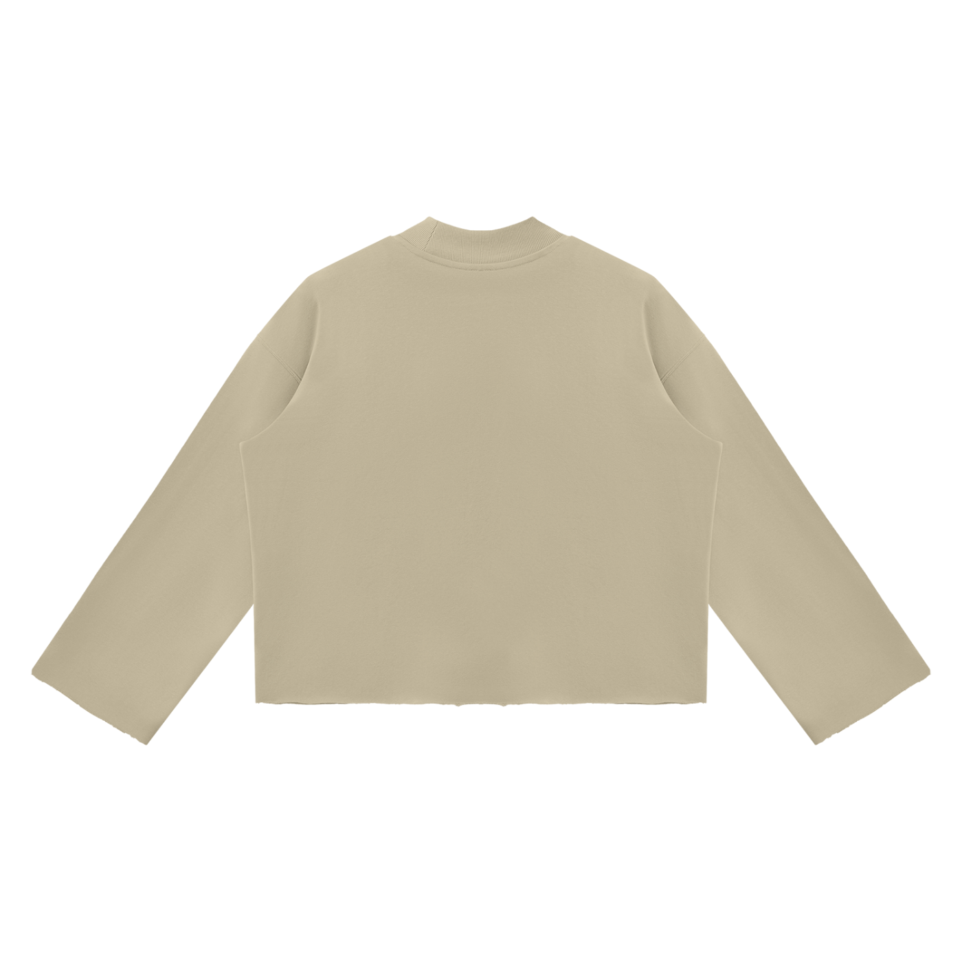 Ventura Legacy | Unisex Mock Neck Raw Edge Boxy Sweatshirt ODD