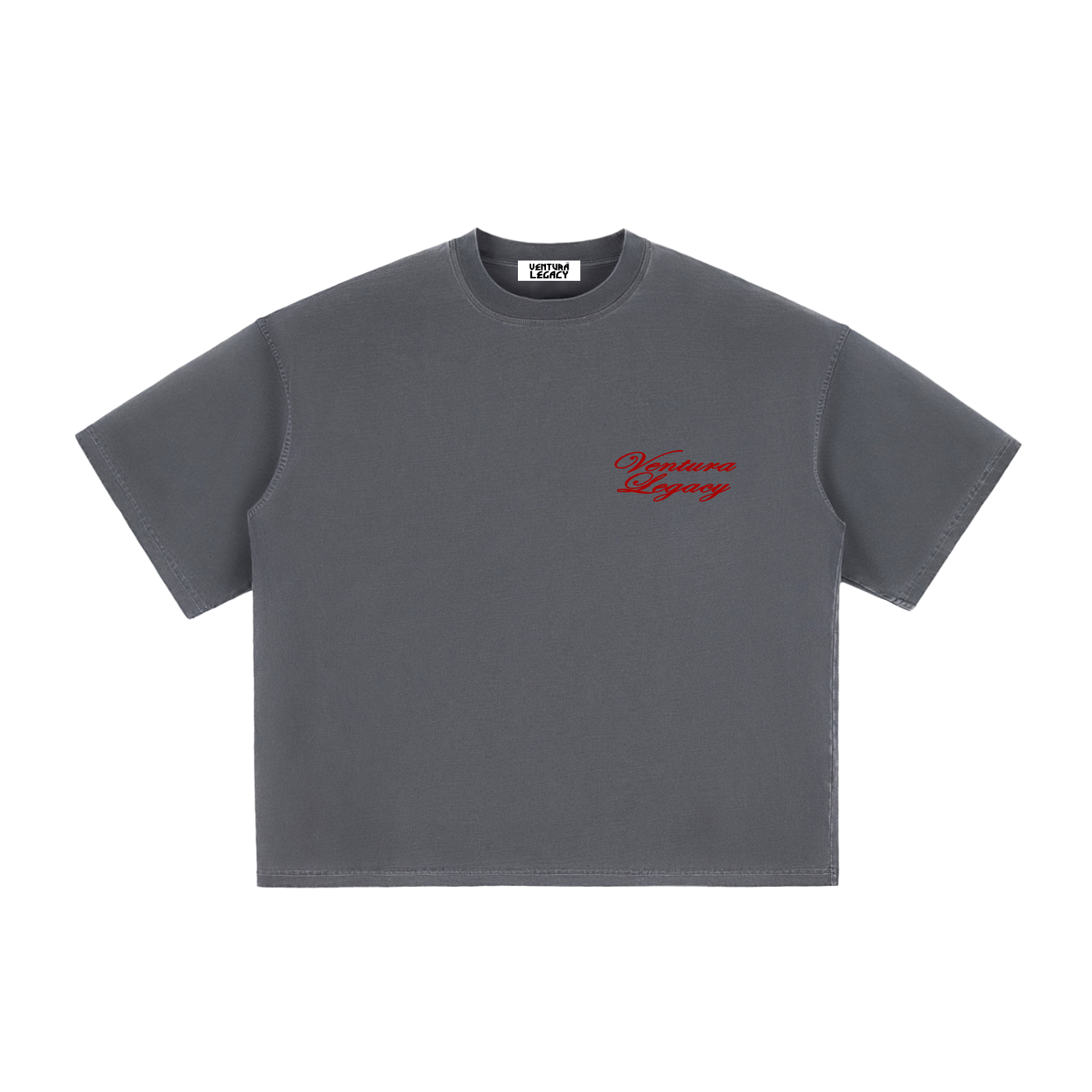 Ventura Legacy | Vintage Washed Boxy T-Shirt Drain