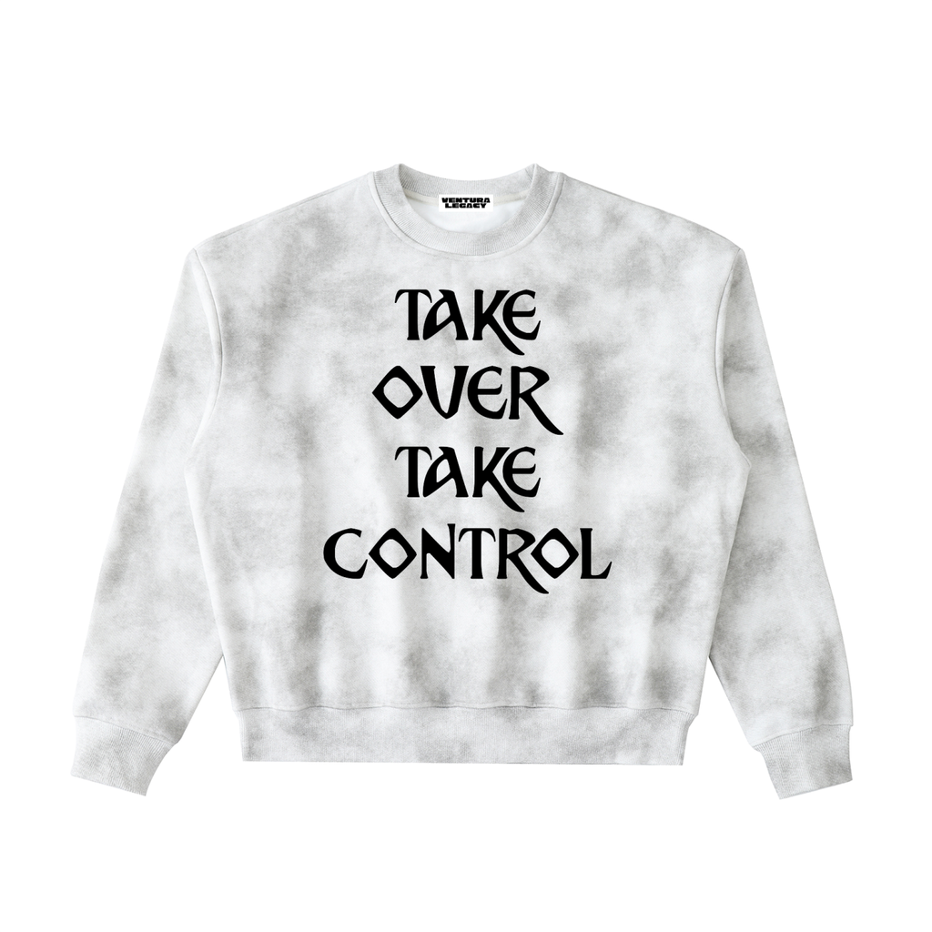 Washed Boxy Sweatshirt Control