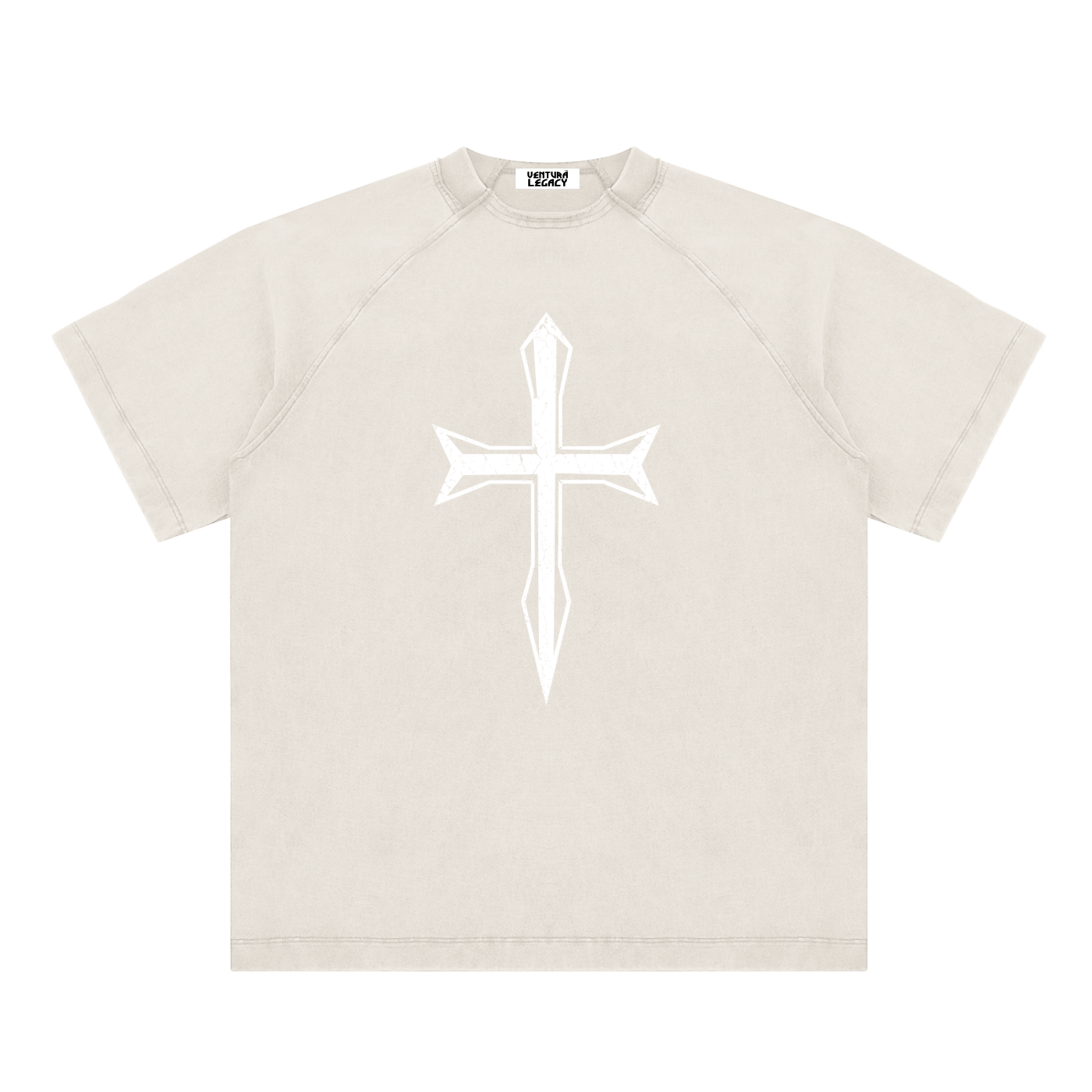 Ventura Legacy | Vintage Washed Raglan Cotton T-Shirt Northmark