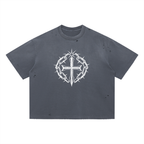 Ventura Legacy | Vintage Washed Distressed Boxy Oversized T-Shirt Northmark