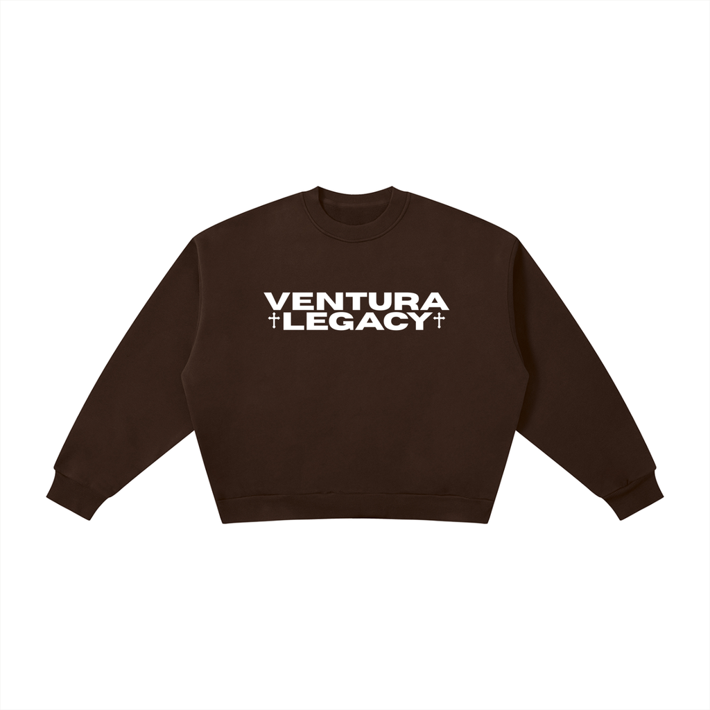Ventura Legacy | Boxy Fleece Crewneck Sweatshirt Xebec