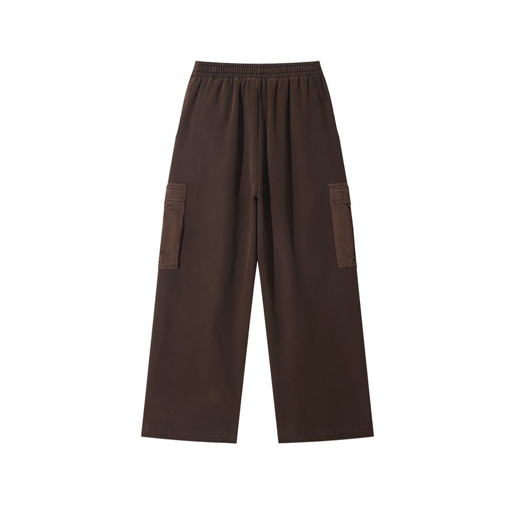 Ventura Legacy | Unisex Sunfade Washed Wide Leg Cargo Pants Northmark