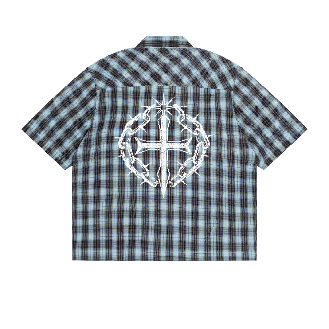 Ventura Legacy | Unisex Boxy Plaid Short Sleeve Shirt Northmark