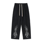 Ventura Legacy | Drawstring Waist Straight-Leg Cargo Pants Zombre