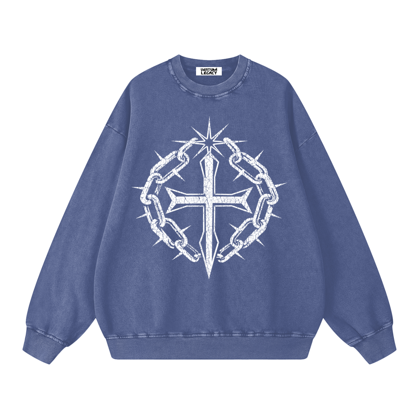 Snow Washed Oversized Sweatshirt