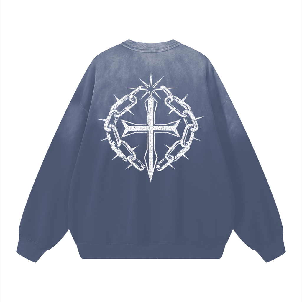 Ventura legacy | Sunfade Drop-Shoulder Cotton Sweatshirt Northmark