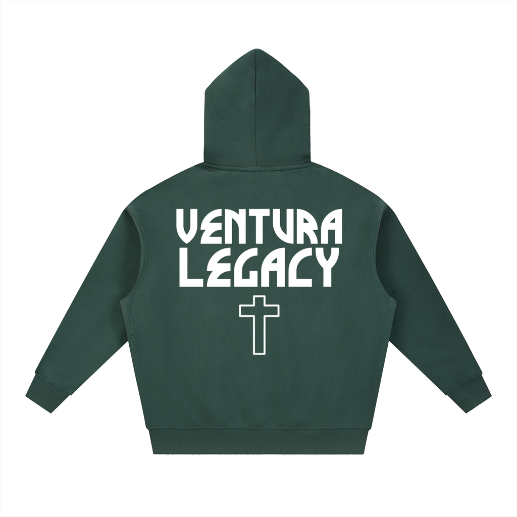 Ventura Legacy | Essential Oversized Boxy Fit Fleece Hoodie ODD