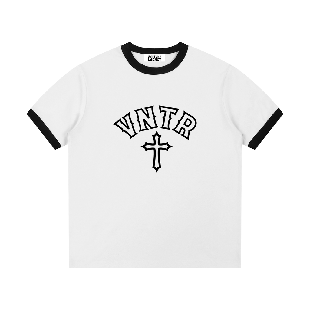 Ventura Legacy | Contrast Edge Ribbed Crewneck T-Shirt Harald