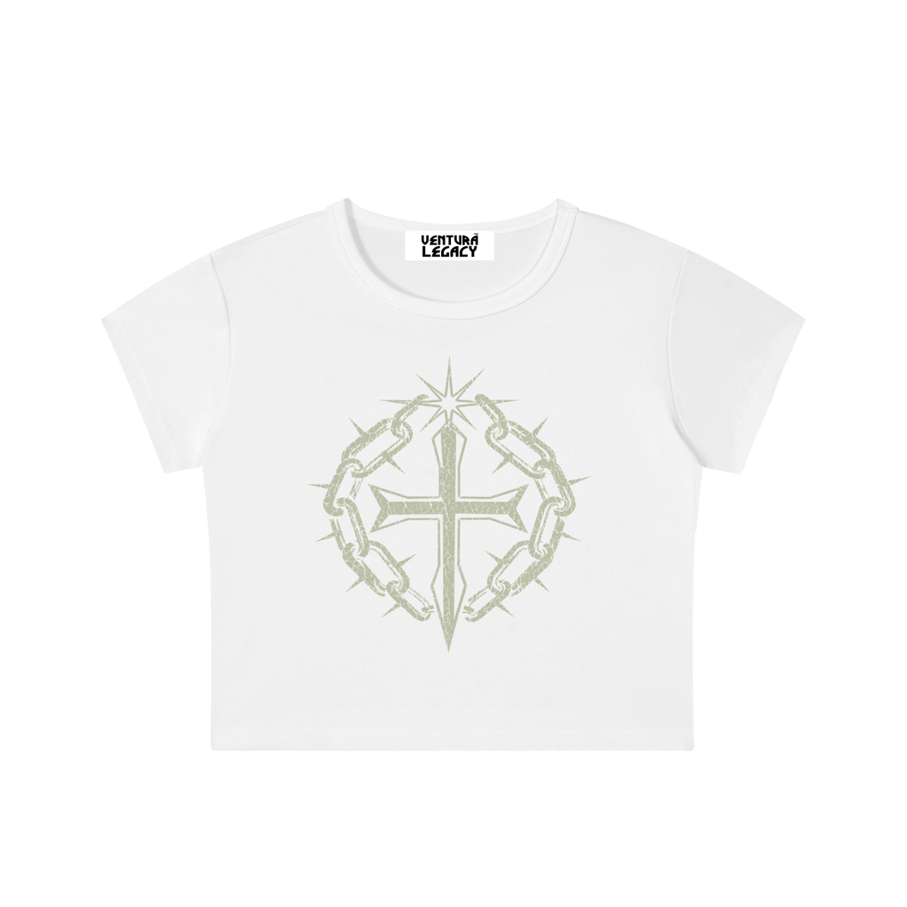 Snow Washed Crop Top