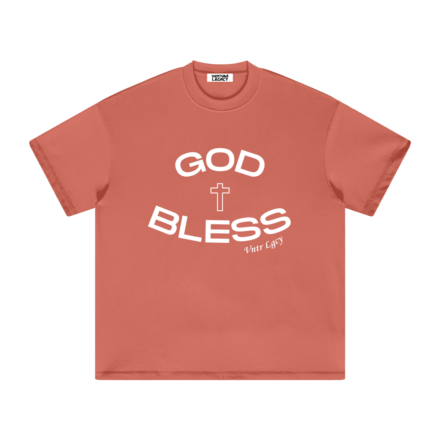 Ventura Legacy | Heavyweight Earth Tone T-Shirt Blessed