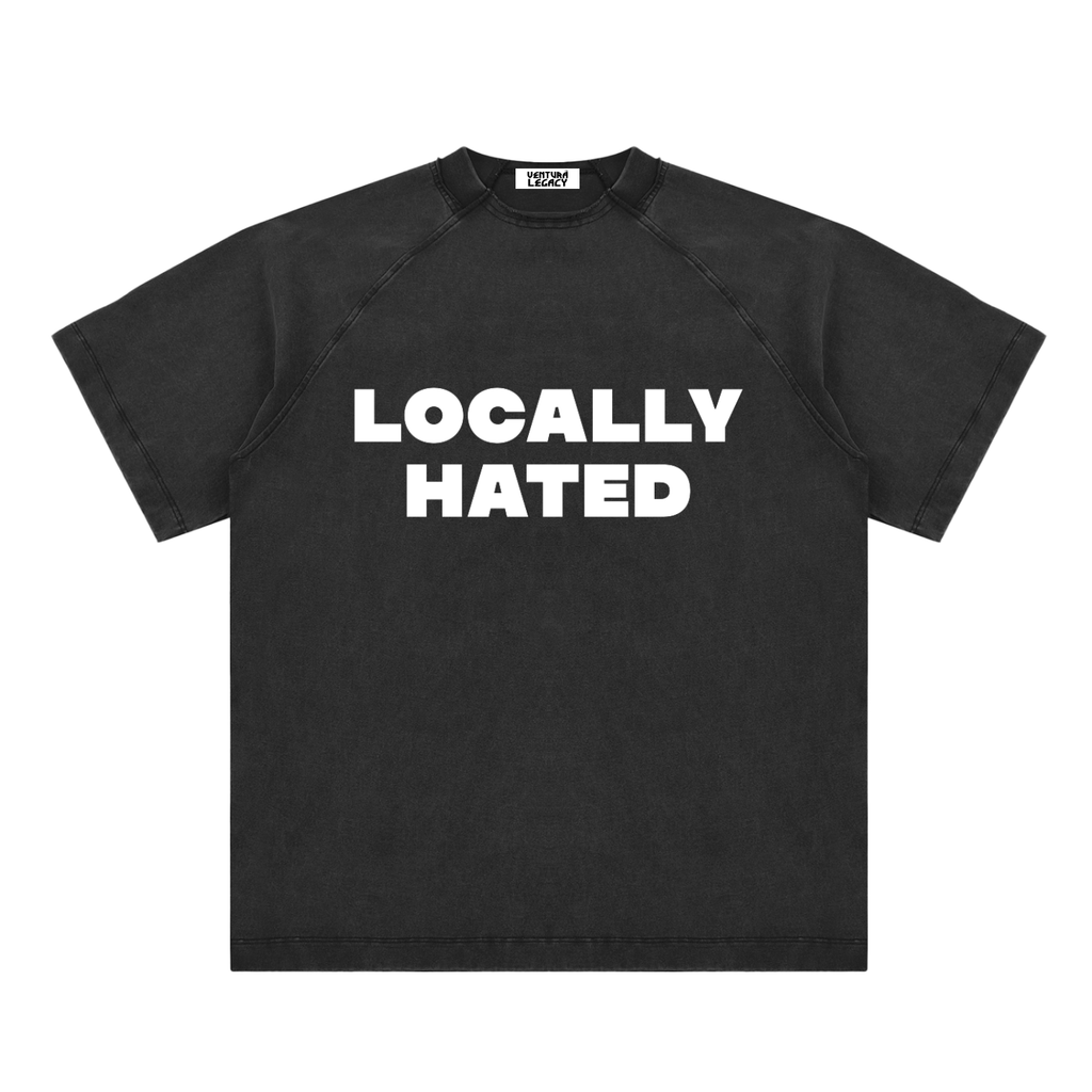 Ventura Legacy | Vintage Washed Raglan Cotton T-Shirt Hated