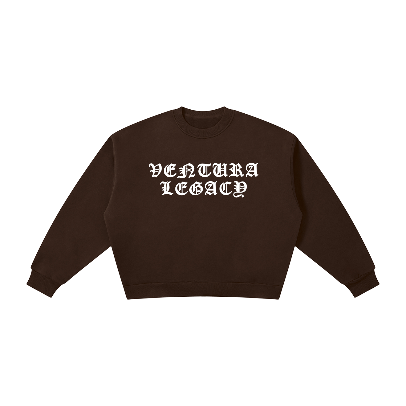 Ventura Legacy | Boxy Fleece Crewneck Sweatshirt Danzo