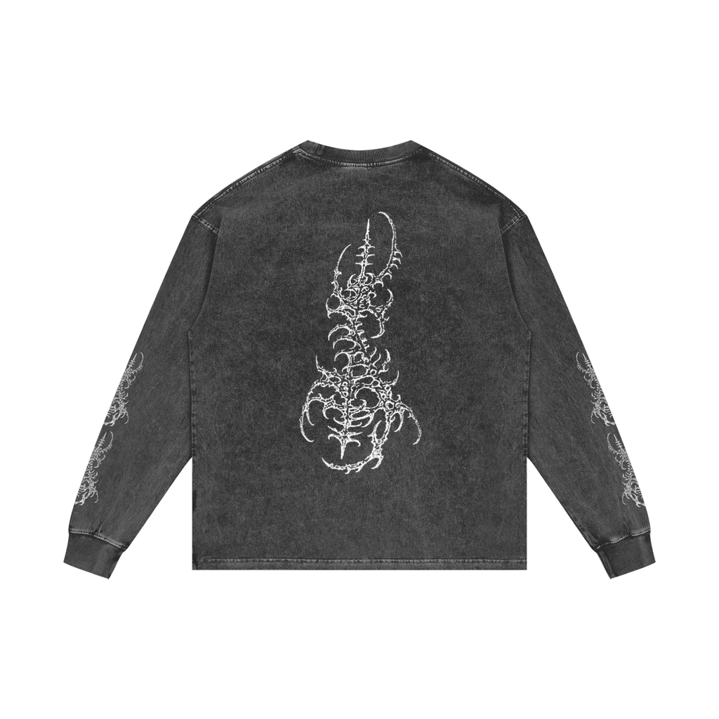 Ventura Legacy | Acid Wash Oversize Long Sleeve T-Shirt Northmark