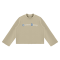 Ventura Legacy | Unisex Mock Neck Raw Edge Boxy Sweatshirt Esia