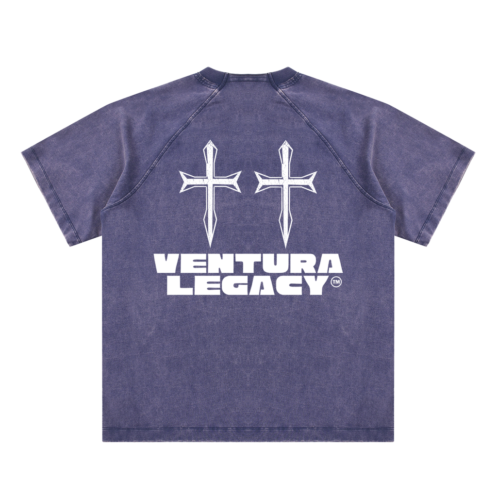 Ventura Legacy | Vintage Washed Raglan Cotton T-Shirt Northmark
