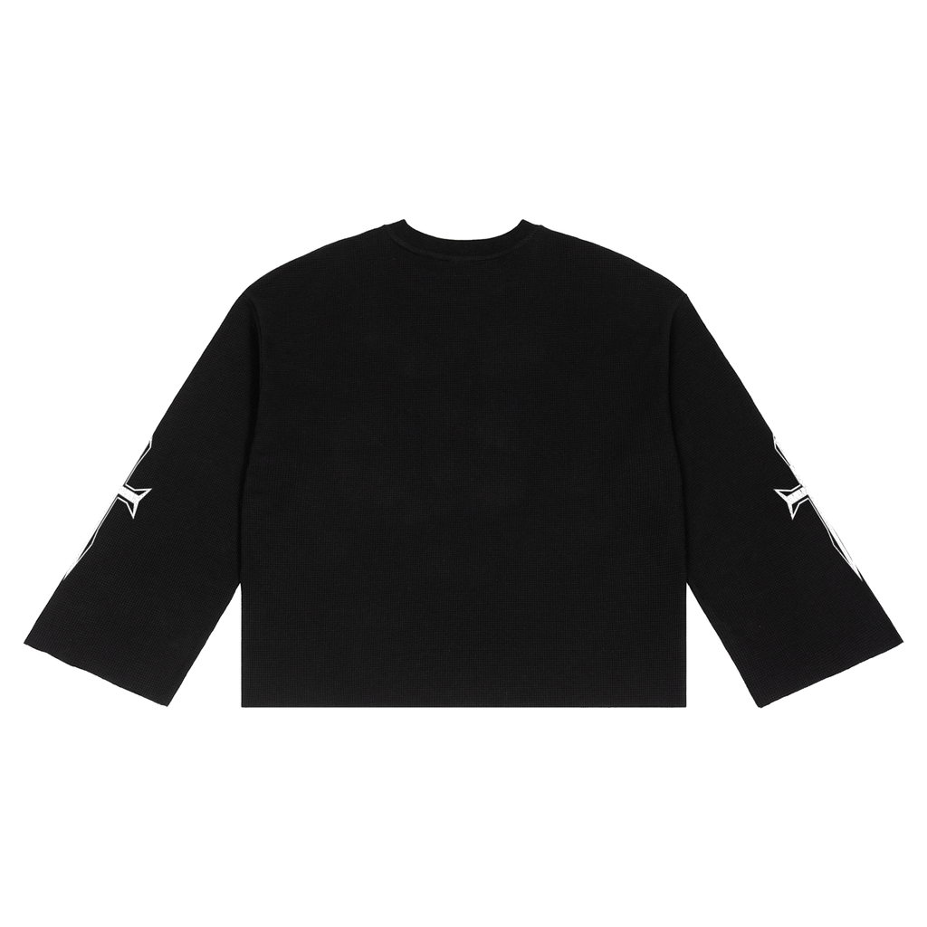 Ventura Legacy | Unisex Waffle Raw Edge T-Shirt Cross