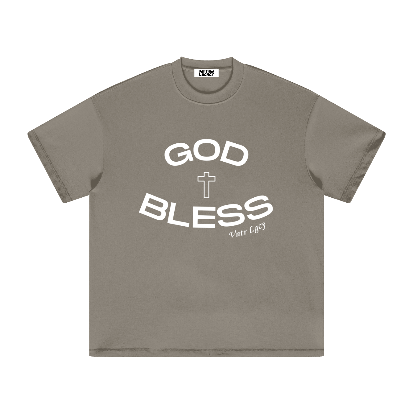 Ventura Legacy | Heavyweight Earth Tone T-Shirt Blessed