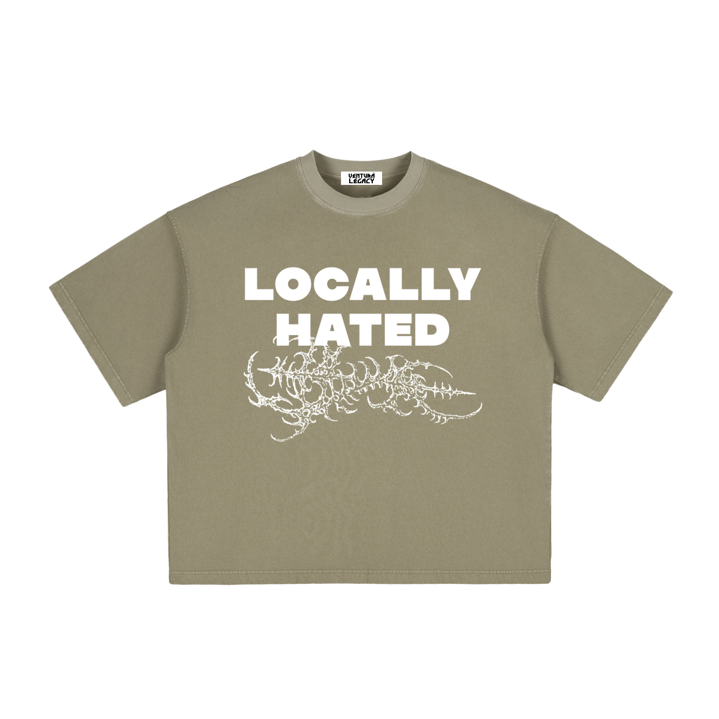 Ventura Legacy | Vintage Washed Boxy T-Shirt Hated