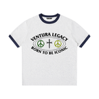 Ventura Legacy | Contrast Edge Ribbed Crewneck T-Shirt Tampa