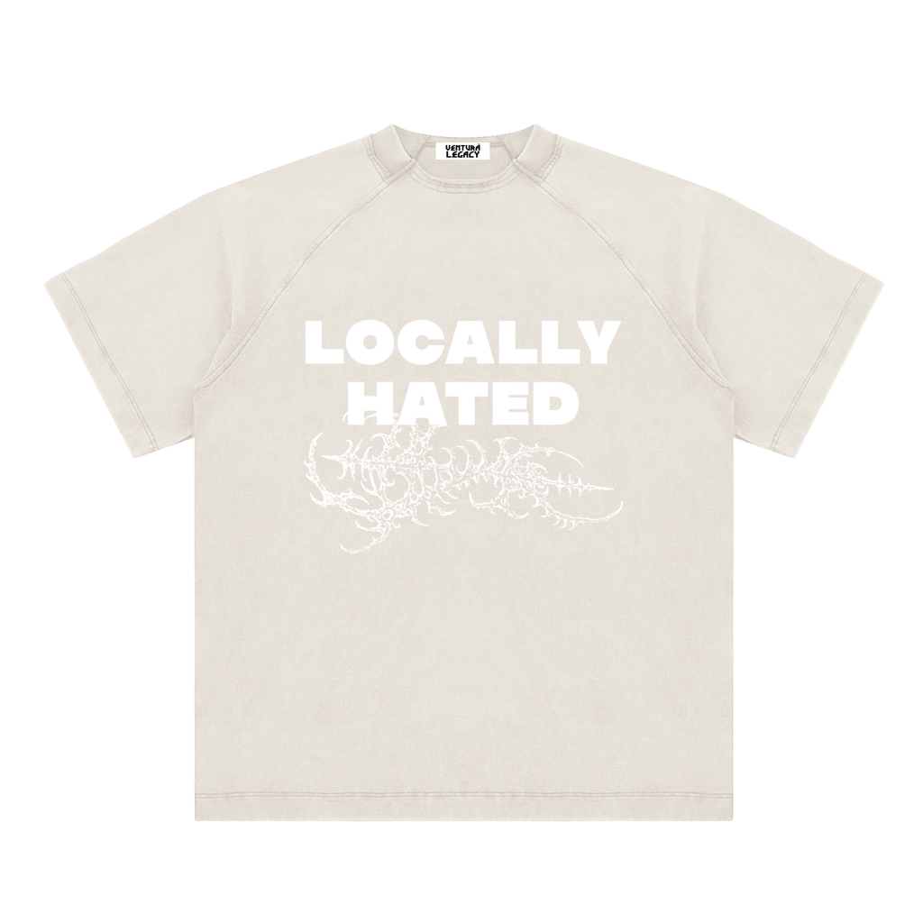 Ventura Legacy | Vintage Washed Raglan Cotton T-Shirt Hated