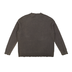 Vintage Washed Hand-Frayed Sweater