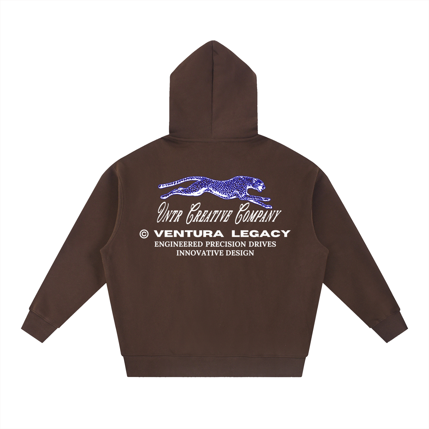 Ventura Legacy | Essential Oversized Boxy Fit Fleece Hoodie Wreck