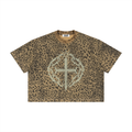 Unisex Leopard Print Boxy T-Shirt