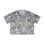 Unisex Leopard Print Boxy T-Shirt