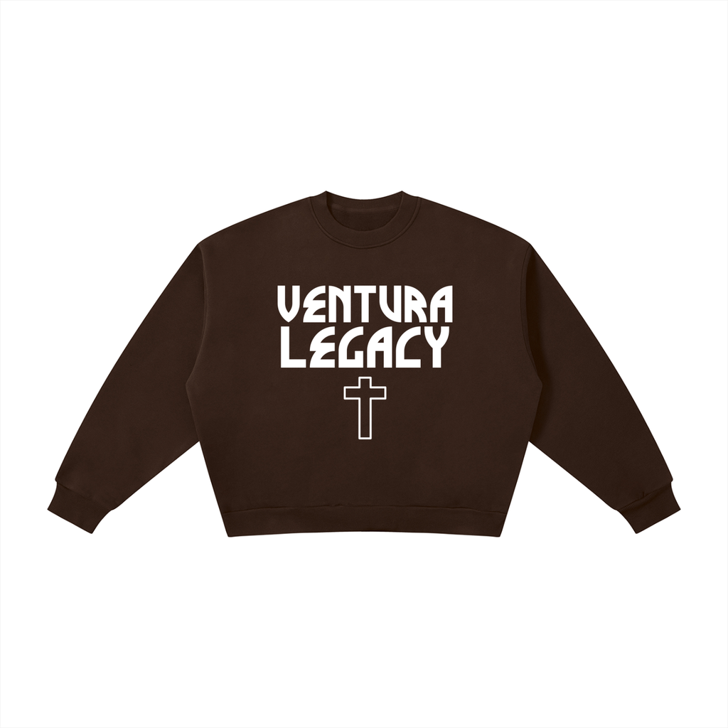 Ventura Legacy | Boxy Fleece Crewneck Sweatshirt ODD