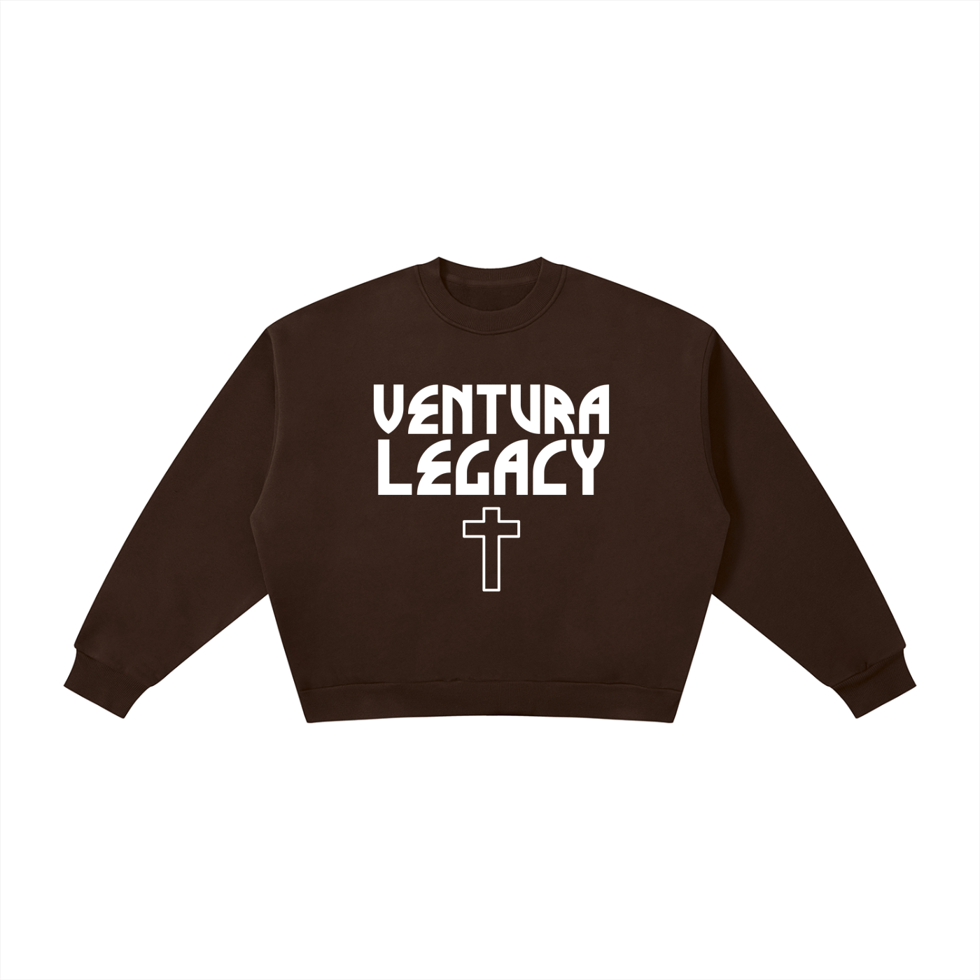 Ventura Legacy | Boxy Fleece Crewneck Sweatshirt ODD