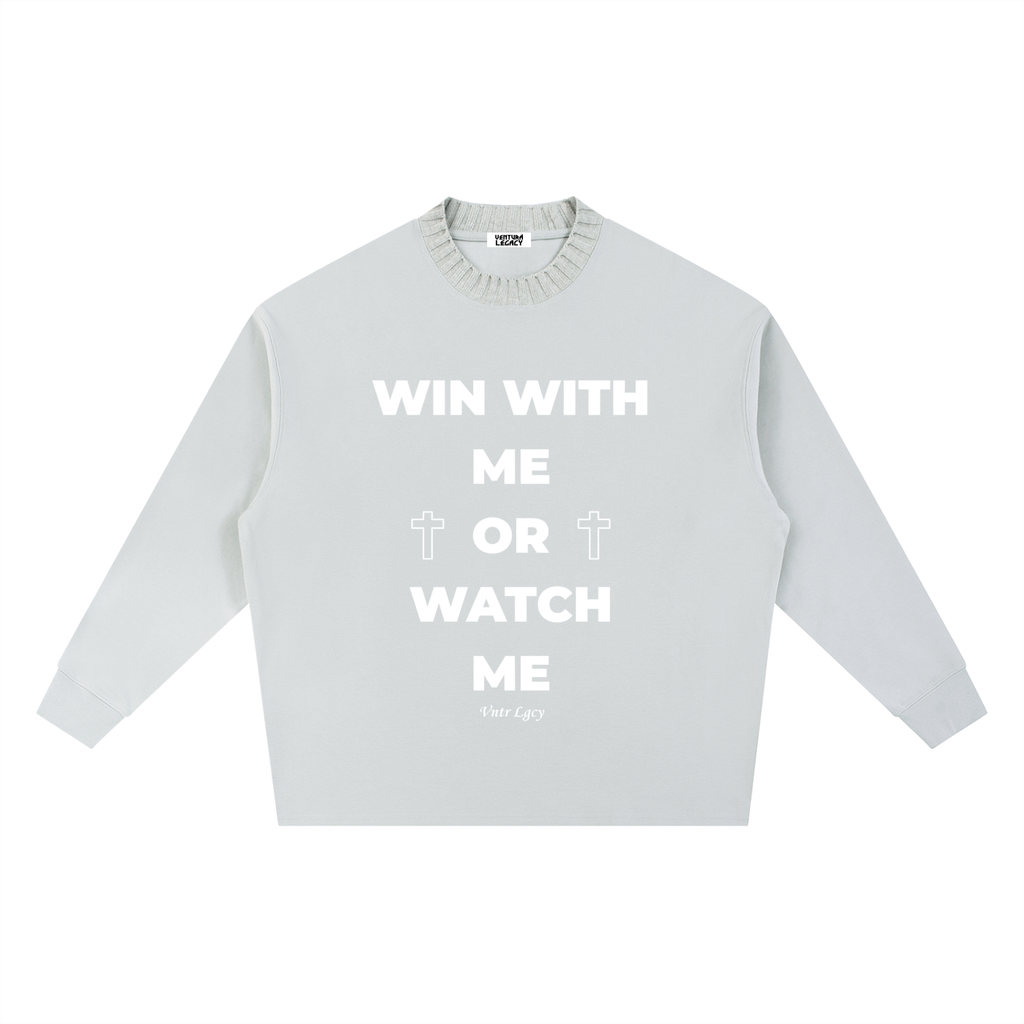 Ventura Legacy | Knitted Round Neck Oversize Sweatshirt Winners